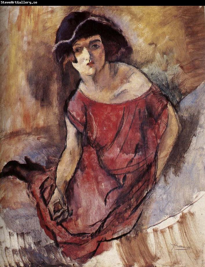 Jules Pascin The beautiful girl from England